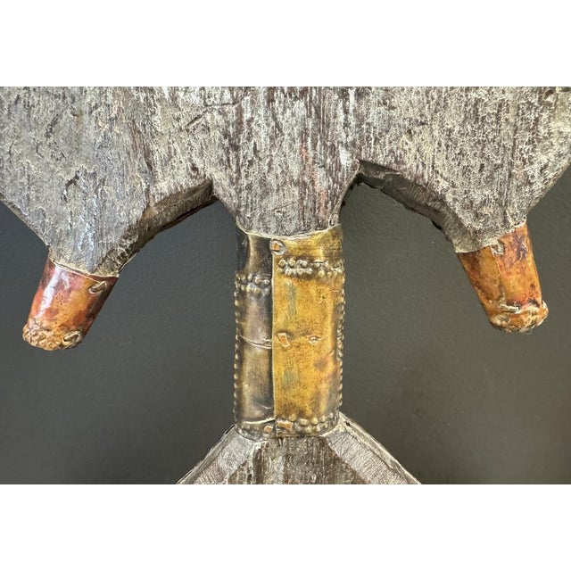 Ancient Kota Reliquary in Gabon, Circa 1950 For Sale - Image 6 of 11