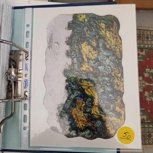 Andrea Raccagni, 1989, Mixed Media on Board, Framed For Sale - Image 9 of 11