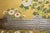 Japanese Rimpa Two-Panel Screen With Chrysanthemums and Silver Twig Fence, Late 19th Century For Sale - Image 10 of 10