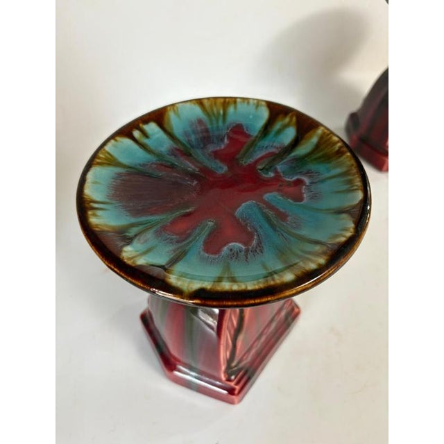 Ceramic Fireplace Trinket Trays, France, 1930s, Set of 2 For Sale - Image 12 of 13