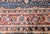 Vintage Persian Mahal Sultanabad Rug, Hand-Knotted Wool, Geometric Pattern, 11x14, Navy & Burgundy For Sale - Image 9 of 13