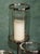 Nickel and Glass 5-Light Hurricane Candleholder Centrepiece from Colmore For Sale - Image 6 of 18
