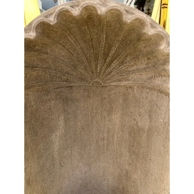 19th Century Architectural Niche With Original Milk Paint For Sale - Image 9 of 11