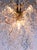 Blue Murano Glass and Brass Flush Mount Glass from Kalmar, 1960s For Sale - Image 8 of 15