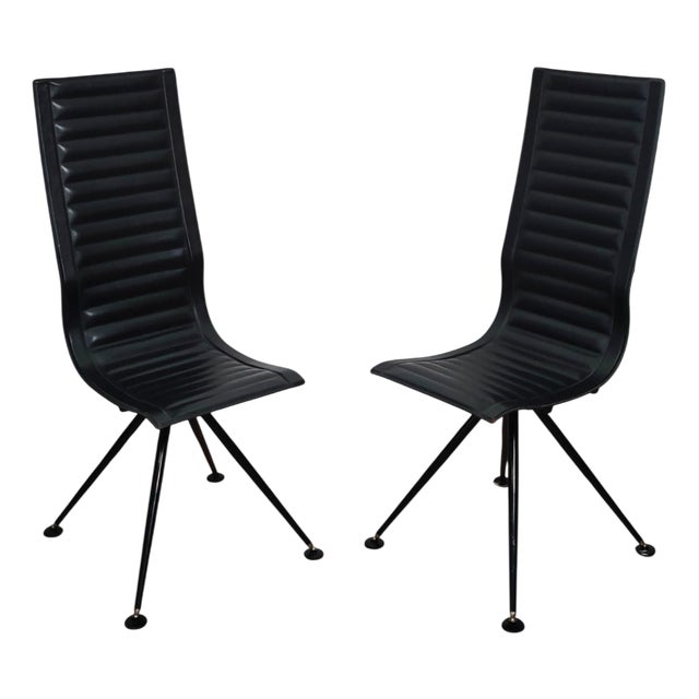 Vintage Office Chairs by Tito Agnoli, 1970s, Set of 2 For Sale