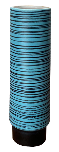 Mid-Century Eastern German GDR Pottery Vase from Strehla Keramik, 1960s