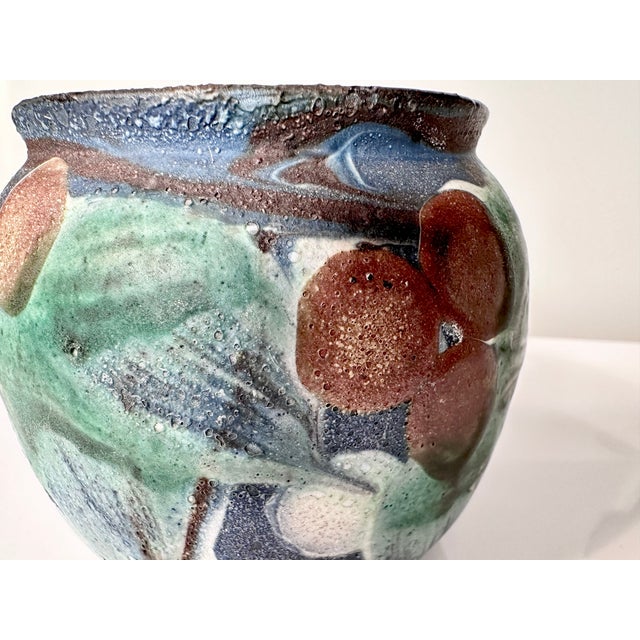 Art Nouveau Studio Ceramic Vase by Herman August Kähler, Denmark, 1930s For Sale - Image 9 of 15