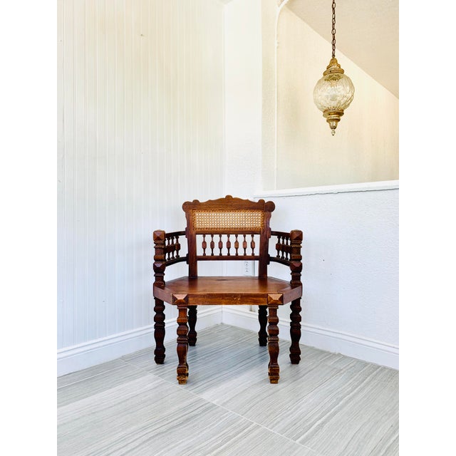 1960s Spanish Hacienda Chair by Artes De Mexico Internacionales Chairish