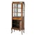 French Antique French Vernis Martin Decorated Mahogany Vitrine, Circa 1890 For Sale - Image 3 of 18