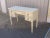 Cream Vintage Cream Colored Swedish Style Writing Desk For Sale - Image 8 of 9