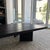 Black Custom Chabudai Japanese Low Dining Table in Black Reclaimed Oak Solid Wood For Sale - Image 8 of 11