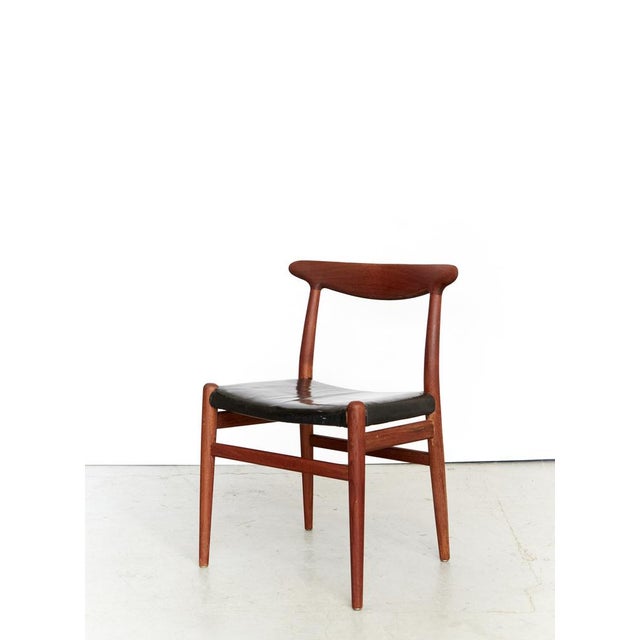 W2 Dining Chair by Hans J. Wegner for C.M.Madsen, 1950s, Set