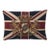 Union Jack Crest Oblong Tapestry Cushion With Feather Filler - 30x44cm (12"x17") For Sale