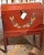 Antique Swedish Folk Art Hand Painted Trunk on Stand