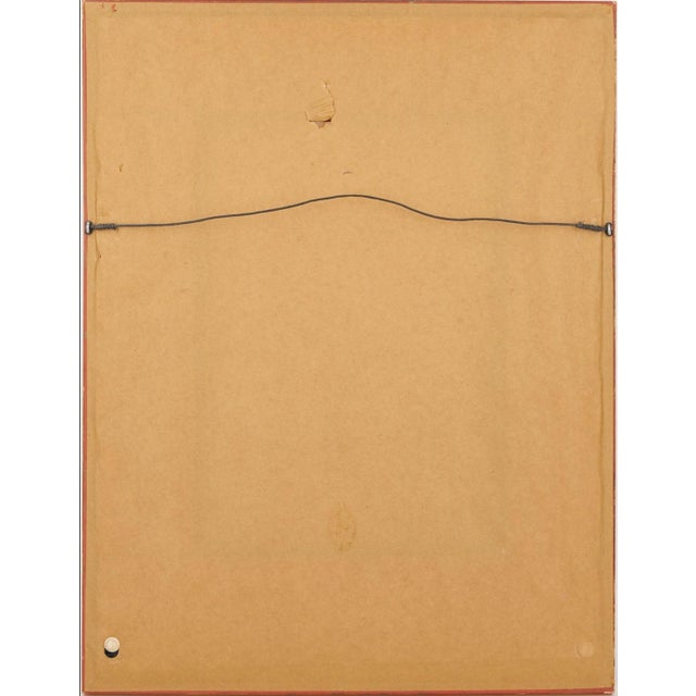 19th Century Indian Mughal Painted Manuscript Pages - Set of 3 For Sale - Image 9 of 10