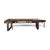 Rustic Low Beech Table, 1960s For Sale - Image 3 of 7