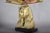 Vintage Egyptian Revival Brass Pharaoh Table Lamp, 1970s For Sale - Image 11 of 12