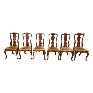 Late 20th Century Set of 6 Henredon Dining Chairs For Sale