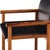 1960s Set of Six Italian Olive Wood Armchairs, C. 1965. For Sale - Image 5 of 8