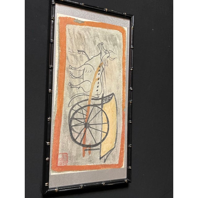 Modern Chinese artwork with ancient inspiration. Striking stuff.