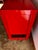 1970s Red Six Drawer Modern Dresser For Sale - Image 6 of 11