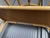 Boho Chic Vintage Leather and Rattan Bookcase, 1970s For Sale - Image 3 of 18