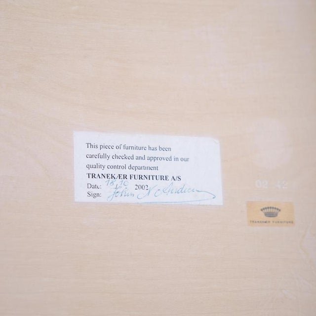 Model CH318 in Beech Dining Table with Extension Leaves by Hans J. Wegner for Tranekær Furniture, 2002 For Sale - Image 17 of 18