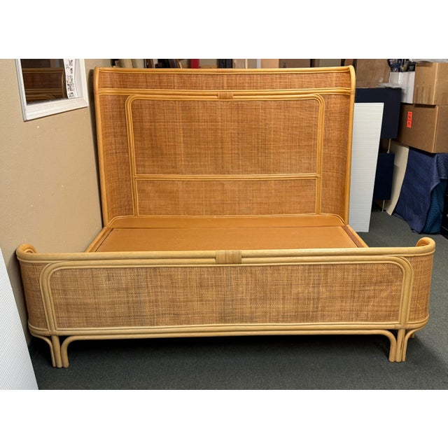 Design Plus Gallery presents a California King Maya Bed by Arhaus. Beautiful artisan-crafted bedframe is built in...