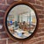 Vintage Danish Round Teak Mirror, 1960s For Sale - Image 4 of 4
