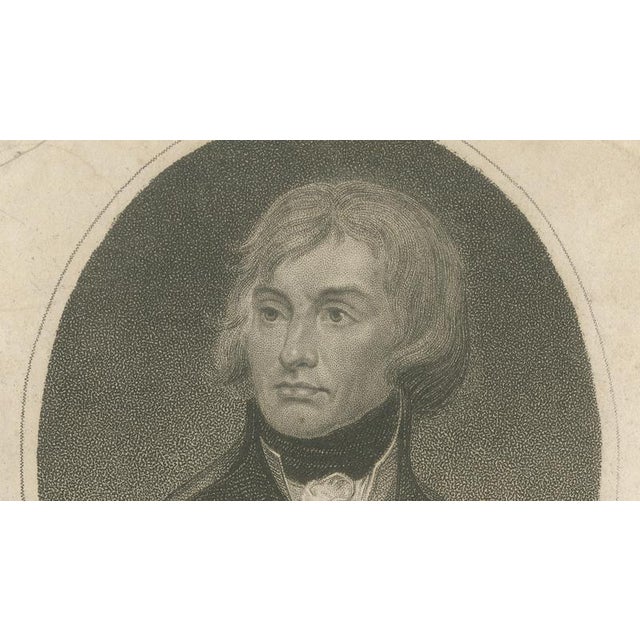 Horatio Nelson Portrait, Trafalgar Engraving, Naval Hero, 1819 London This striking engraved portrait depicts Vice-Admiral...