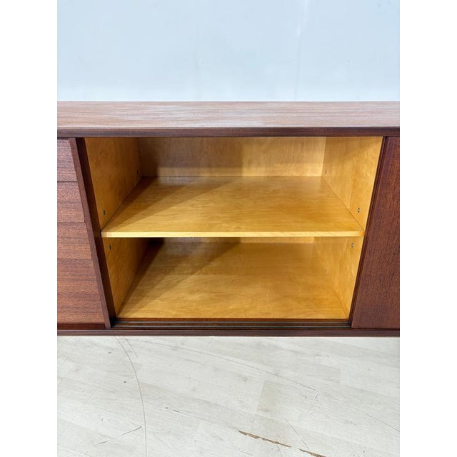 Wood Mid-Century Modern Sideboard in Teak, 1960s For Sale - Image 7 of 18