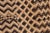 1960s Zaire Zigzag African Kuba Cloth Panel For Sale - Image 5 of 7