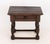 American Mahogany Work Table, with single drawer on four turned wood legs conjoined by box stretcher. 30" H x 33" W x...