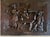 19th Century Antique Victorian Flemish Tavern Scene Wall Panels in Carved Oak, 1880, Set of 5 For Sale - Image 5 of 9