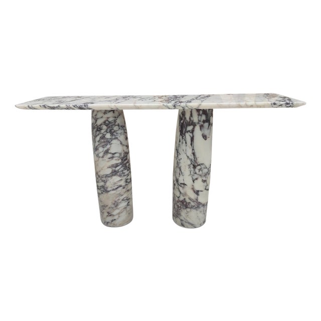 Marble Mario Console Table by My Habitat Design For Sale