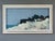 CLIFFSIDE BY THE SEA Size: 18.1 x 30.7 inches (including frame) Oil on canvas A soothing mid-century painting that...