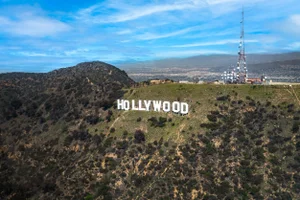 Flying High in Hollywood, Contemporary Photograph by Korbin Bielski