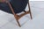 Danish Modern Black Leather and Walnut Lounge Chairs by Ib Kofod Larsen for Selig For Sale - Image 11 of 11