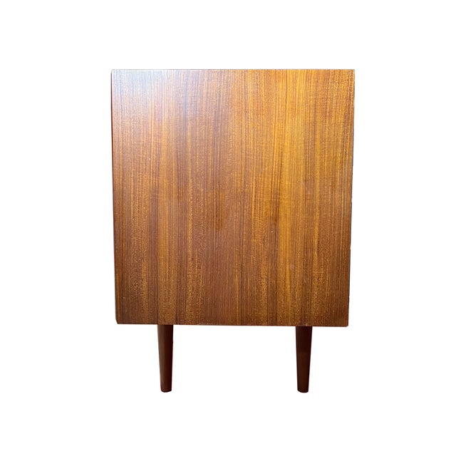 Svend Aage Larsen for Faarup Møbelfabrik Mid Century Danish Teak Tambour Door Credenza For Sale In Baltimore - Image 6 of 12
