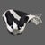 Italian Hand-Blown Art Glass Spotted Black & White Cow Paperweight Figurine For Sale - Image 9 of 10