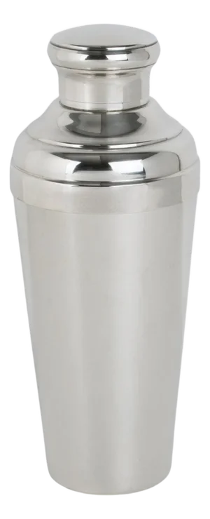 Art Deco Silver Plate Cocktail Shaker by Biais-Noirot Paris, 1940s