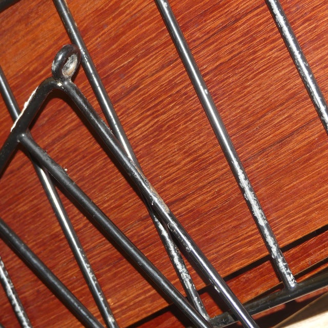 Swedish String Shelving Unit with Teak Shelves by Nisse Strinning for String, 1960s For Sale - Image 16 of 18