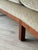 Mid-Century Curved Sofa in Sage Green Graphic Cut Mohair For Sale In New York - Image 6 of 12