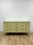 Hollywood Regency Vintage Dresser Henry Link Green Nine Drawer Bali Hai Coastal Hollywood Regency For Sale - Image 3 of 18