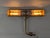 An especially handsome vintage gallery or picture light featuring a substantial 14-inch brass-tone housing and an...