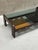 Mid-Century Modern Wenge Magazine Holder in Smoked Glass For Sale - Image 4 of 12
