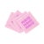 2020s Mahj Mahj Mahj Pink Mahjong Cotton Sateen Cocktail Napkins, Set of 4 For Sale - Image 5 of 5
