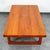 Truly stunning mid century Danish teak sculptural rectangular coffee table. Designed by Danish designer Niels Bach and...