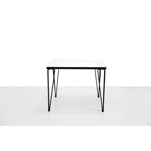 Metal Coffee Table by Rudolf Wolf for Rohe Noordwolde, 1950s For Sale - Image 7 of 7