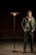 A two-toned brass and nickel lamp originating from around the middle of the 20th century. This floor lamp features a...